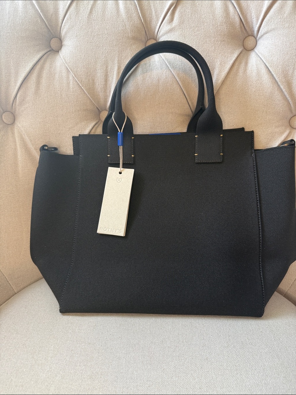 Rothy’s The Handbag in Black NEW